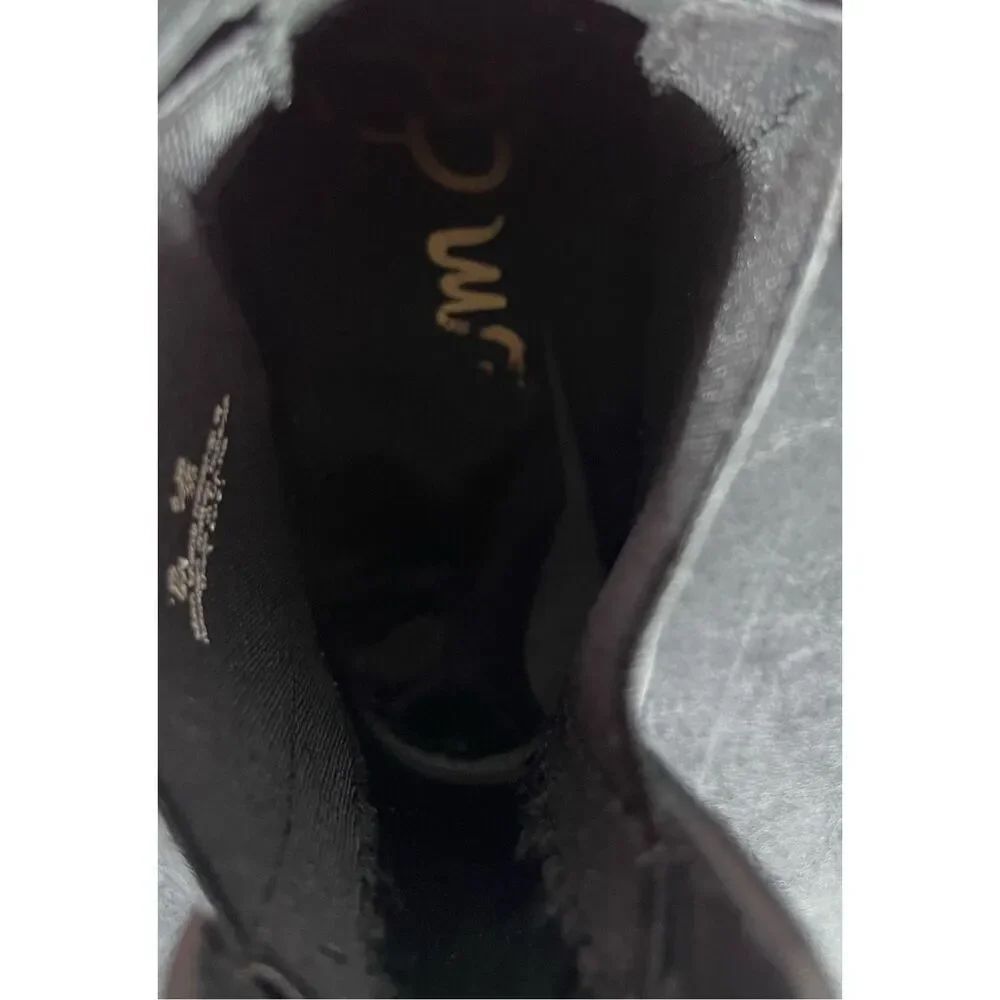 Sam Edelman Womens Tinsley Black Rubber Boots size 9 - Picture 9 of 11